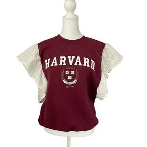 Gildan Heavy Blend Harward with Ruffle Cut Short Sleeve Sweatshirt